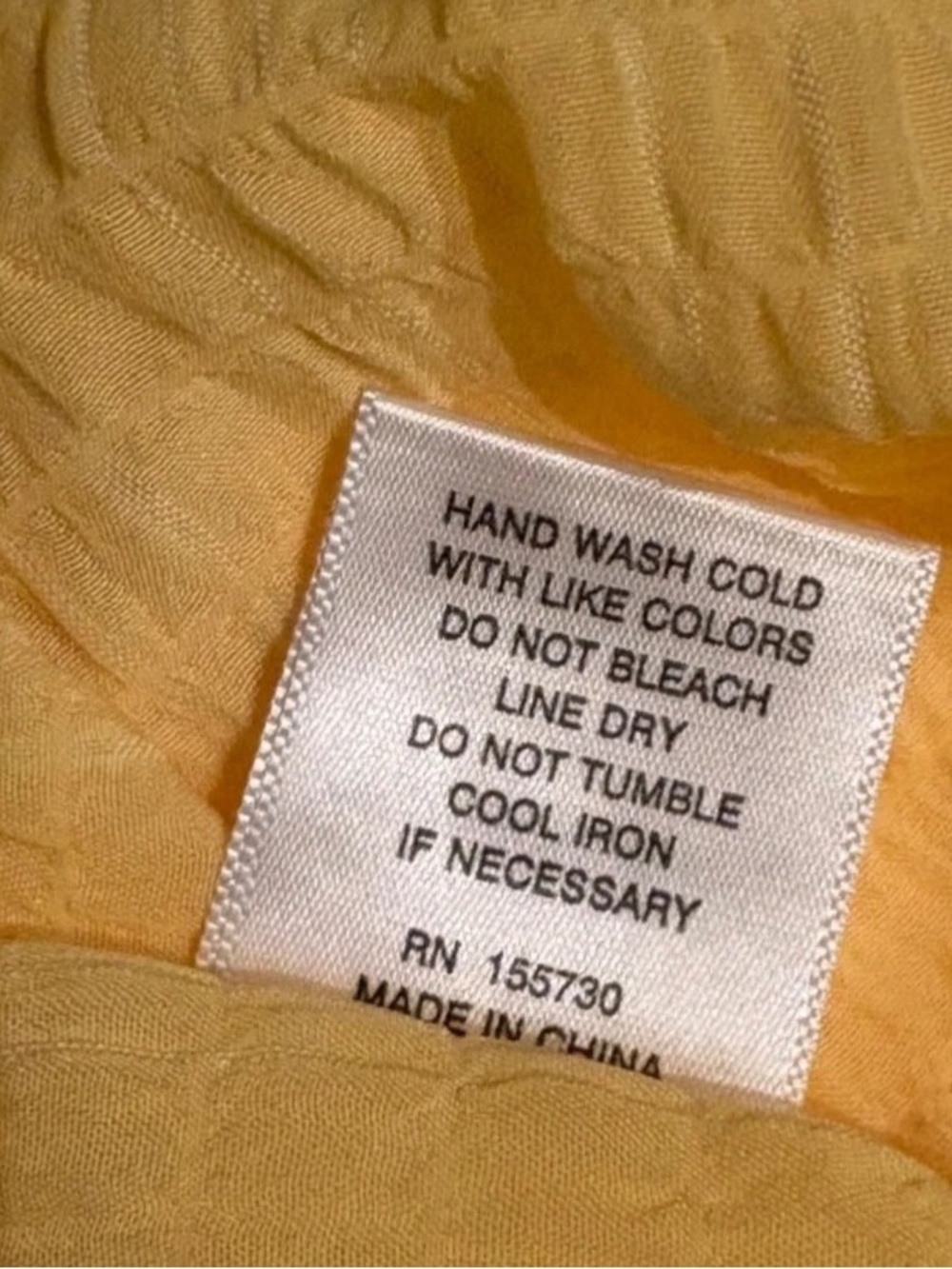 Rose & Olive Yellow Flutter-Sleeve Peasant Top - Picture 2 of 5